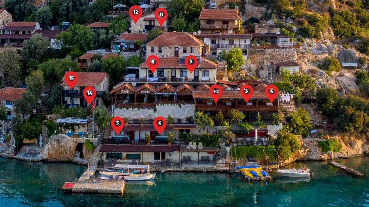 Ankh Pension Kaleucagiz Bagian luar foto