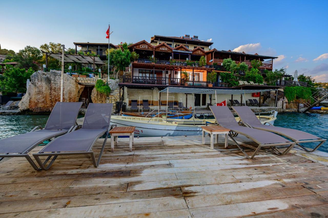 Ankh Pension Kaleucagiz Bagian luar foto