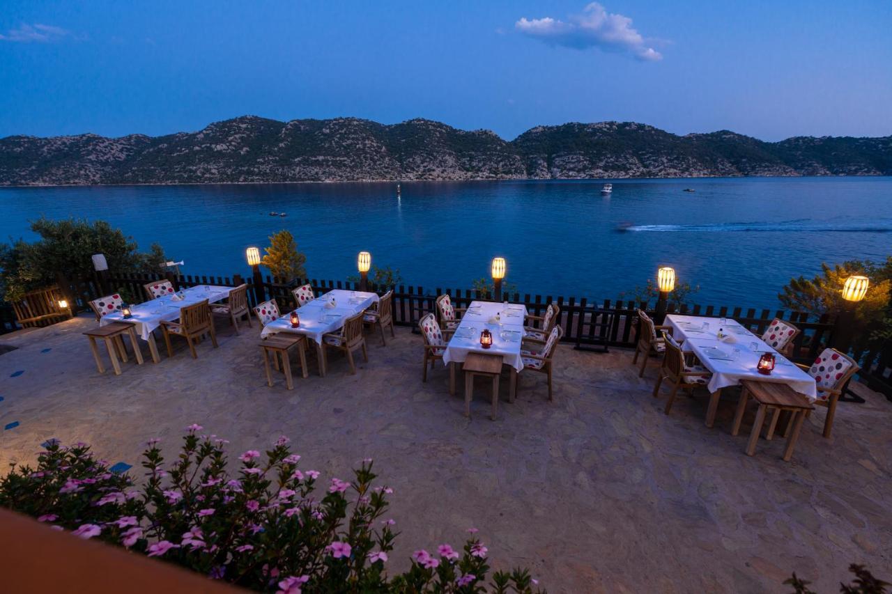 Ankh Pension Kaleucagiz Bagian luar foto