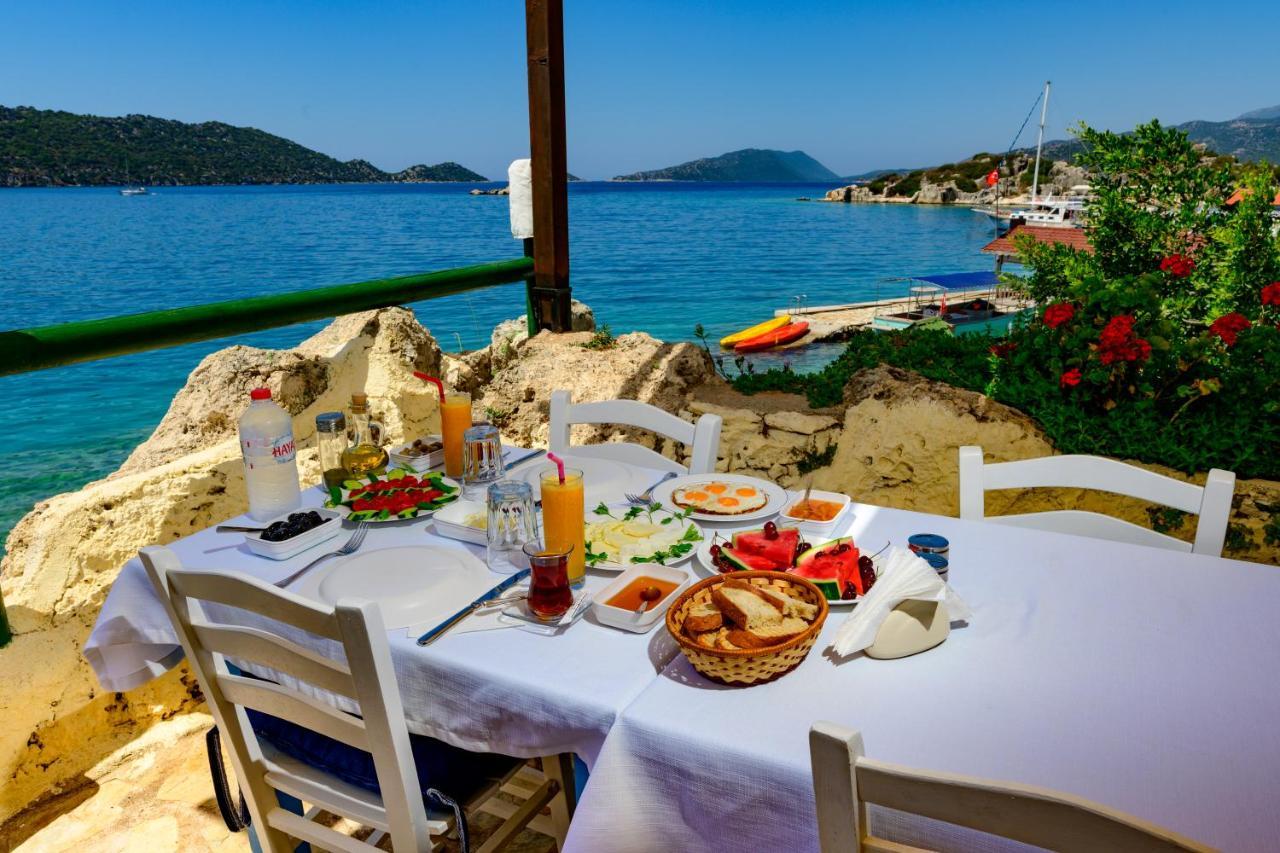 Ankh Pension Kaleucagiz Bagian luar foto