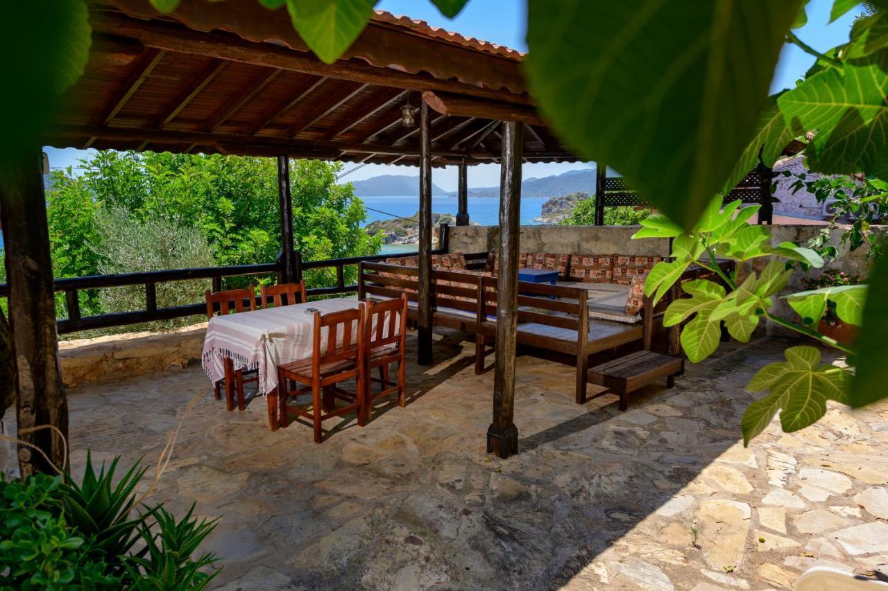 Ankh Pension Kaleucagiz Bagian luar foto