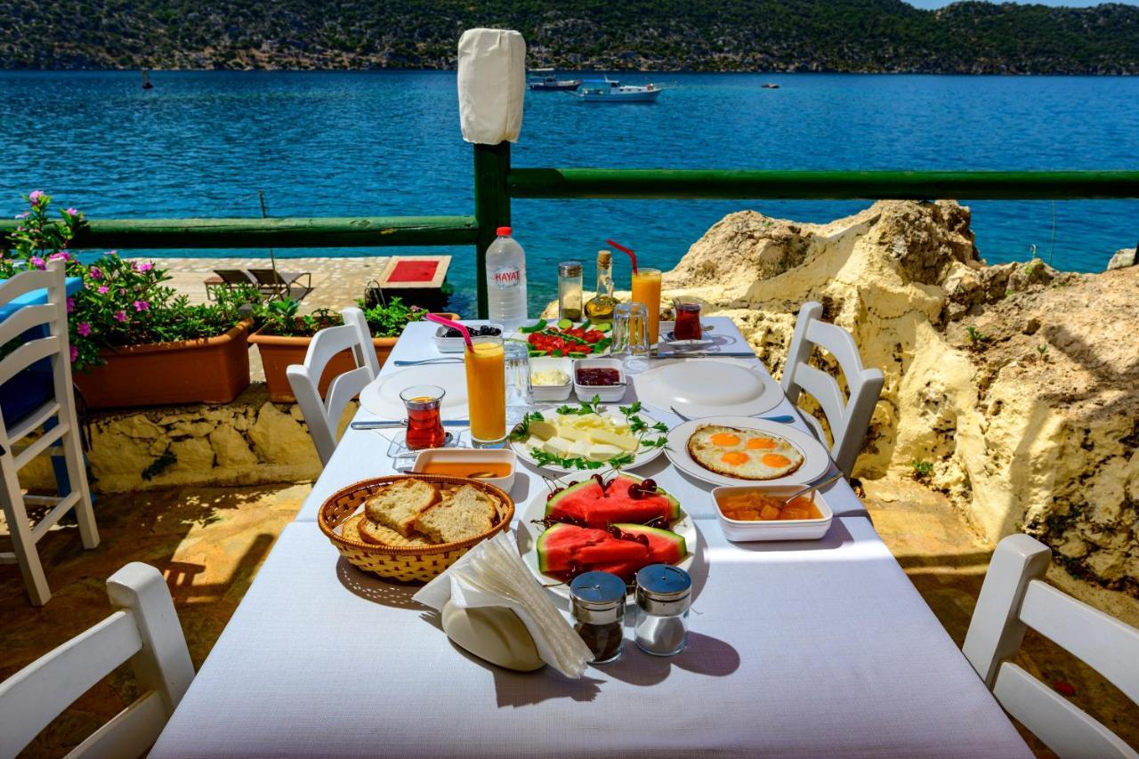 Ankh Pension Kaleucagiz Bagian luar foto