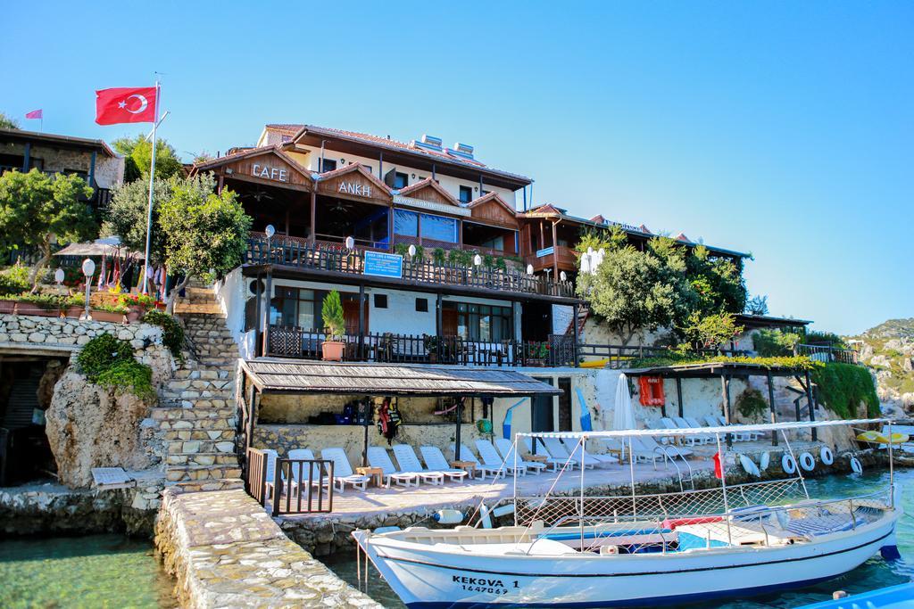 Ankh Pension Kaleucagiz Bagian luar foto